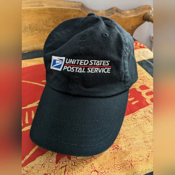 USPS Relaxed Retro Vintage Style Embroidered Baseball Hat Strapback Uniform Gear Usps Baseball Cap - Etsy main image 4